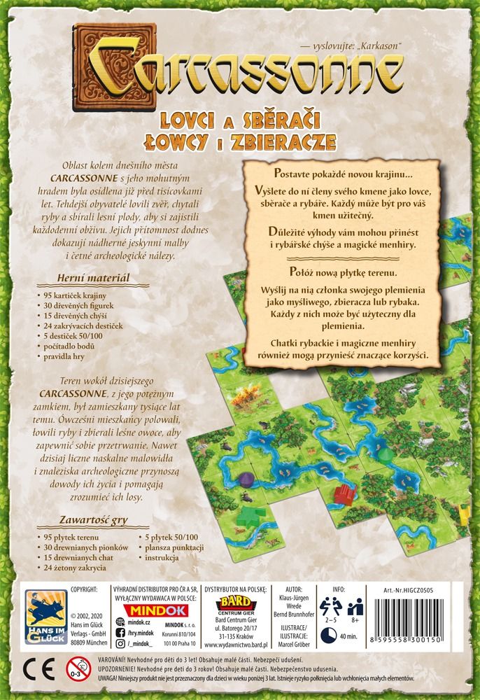 Mindok Carcassonne: Lovci a sběrači - obrázek 2