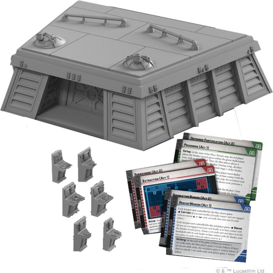 FFG Star Wars: Legion - Imperial Bunker Battlefield Expansion - obrázek 2