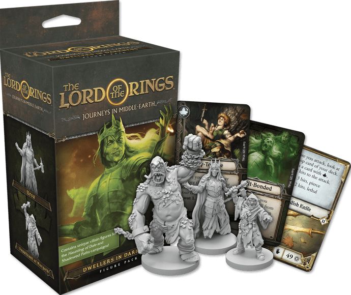 Fantasy Flight Games The Lord of the Rings: Journeys in Middle-Earth Dwellers in Darknes Expansion - obrázek 2