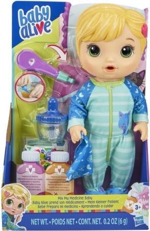 Baby Alive blonďata panenka All Better Baby - obrázek 1