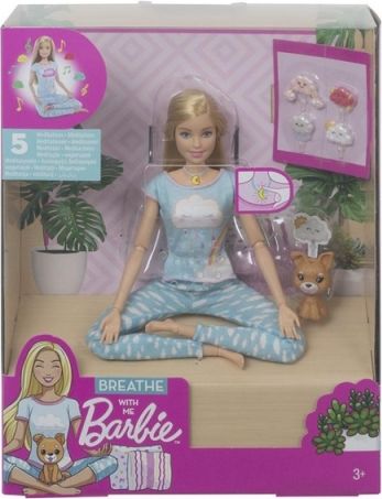 Barbie WELLNESS PANENKA A MEDITACE - obrázek 1