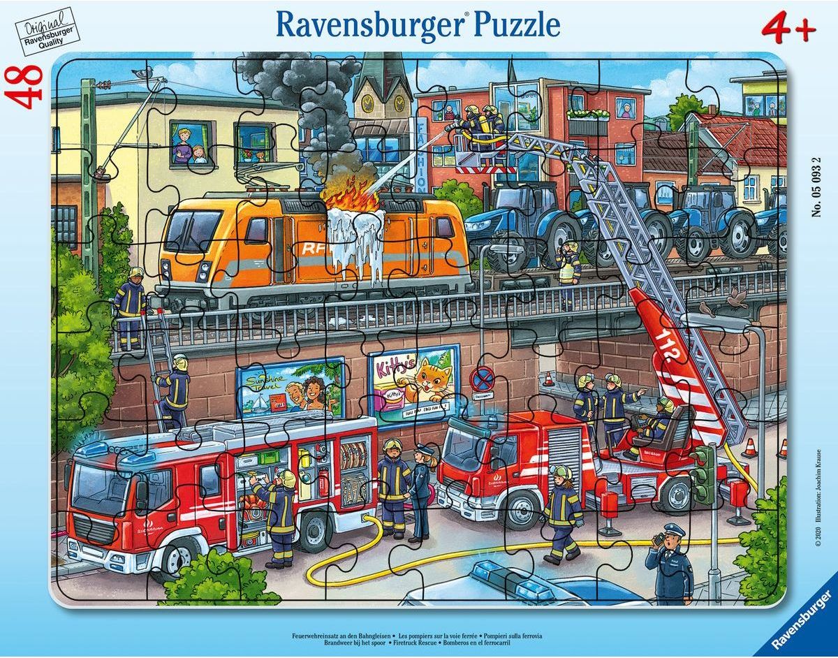 Ravensburger puzzle Požární sbor 48 dílků - obrázek 1