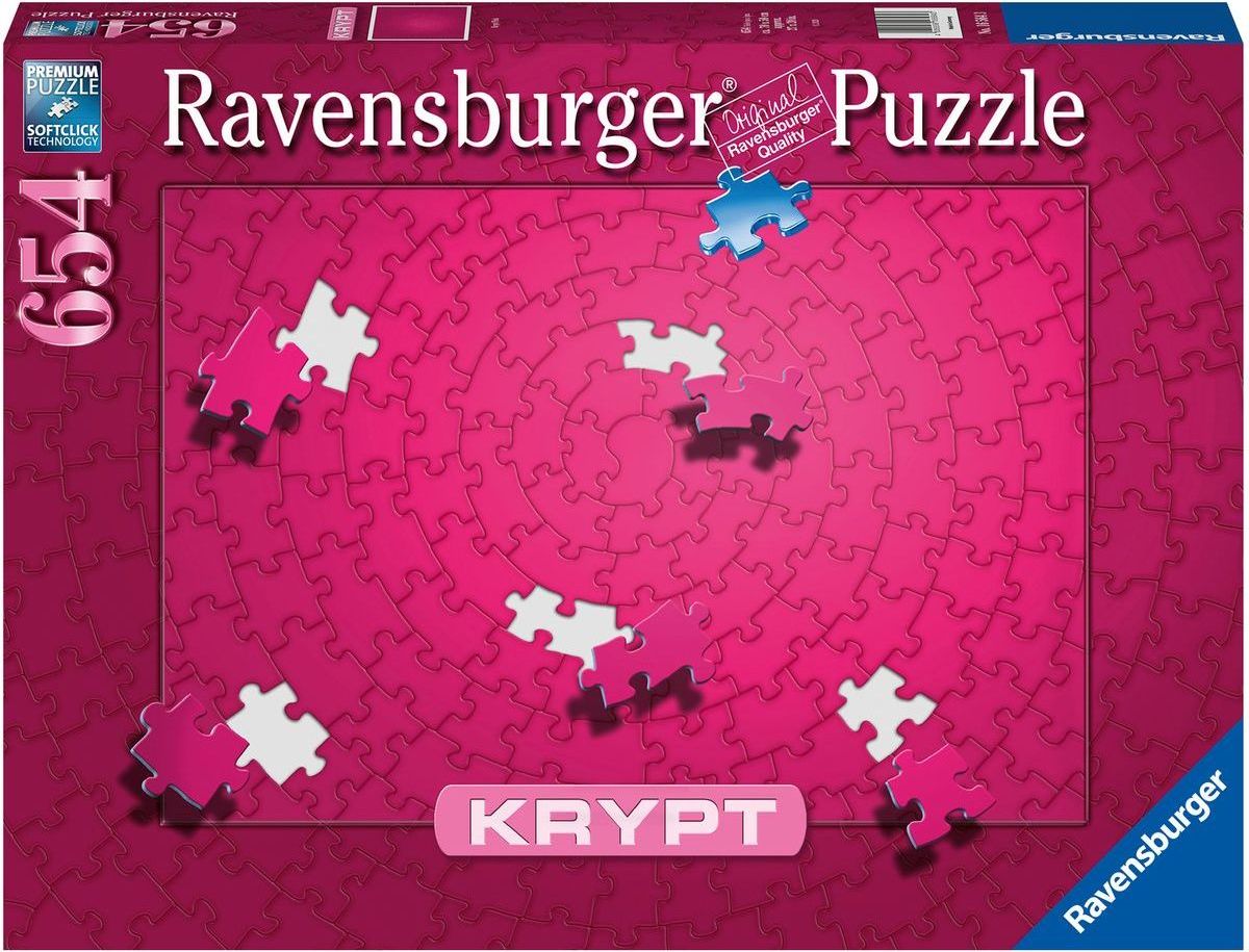 Ravensburger puzzle Krypt Pink 654 dílků - obrázek 1