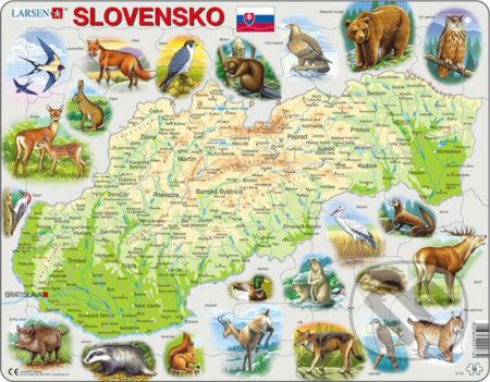 Slovensko (všeobecnozemepisné) - Larsen - obrázek 1