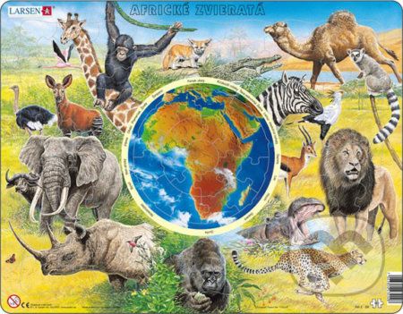 Africké zvieratá - Larsen - obrázek 1