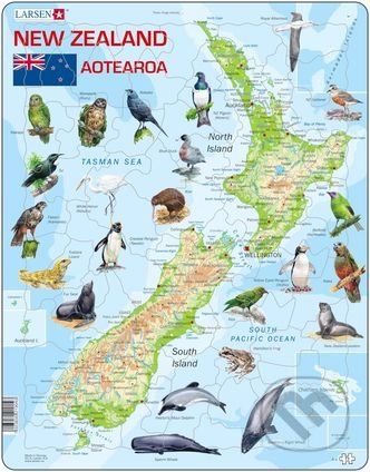 Puzzle Nový Zéland - Timy Partners - obrázek 1