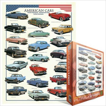 Americká auta 50. let - EuroGraphics - obrázek 1