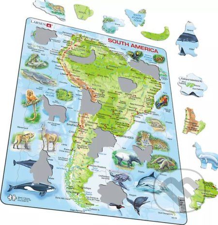 Puzzle Južná Amerika - Timy Partners - obrázek 1