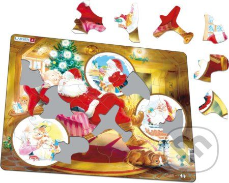 Puzzle Santa claus - Timy Partners - obrázek 1