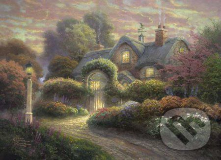 Rosebud Cottage - Thomas Kinkade - obrázek 1