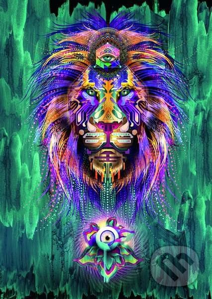 Luminescent lion - Chris Saunders - obrázek 1