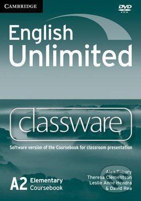 English Unlimited - Elementary - Classware DVD-ROM - Alex Tilbury - obrázek 1