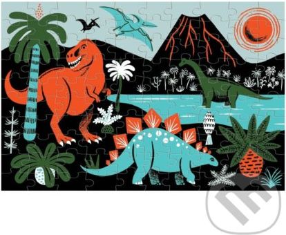 Puzzle: Svietiace v tme Dinosaurus - In Harmony - obrázek 1