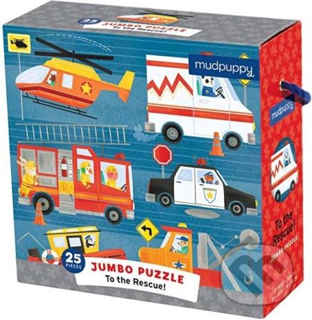 Jumbo Puzzle: To the Rescue! - Mudpuppy - obrázek 1