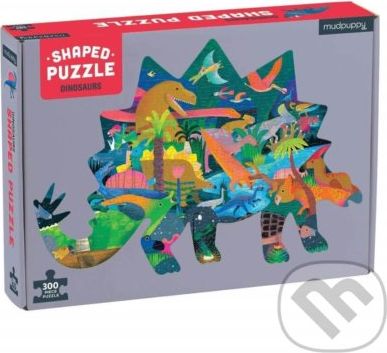 Puzzle tvarované Dinosaury - Mudpuppy - obrázek 1