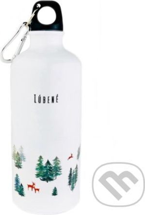 Smaltovaná fľaša Život v lese - Ľúbené - obrázek 1