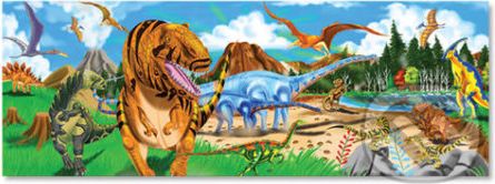 Podlahové puzzle - Krajina dinosaurov - Melissa and Doug - obrázek 1
