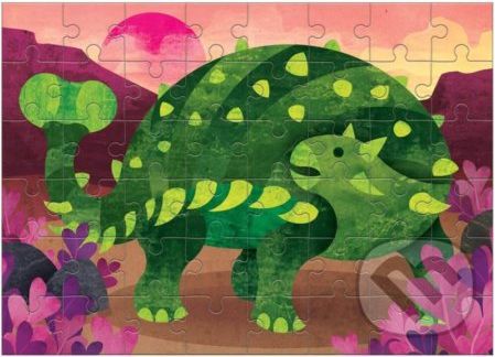 Puzzle mini: Ankylosaurus - Mudpuppy - obrázek 1