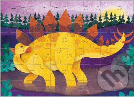 Puzzle mini: Stegosaurus - Mudpuppy - obrázek 1