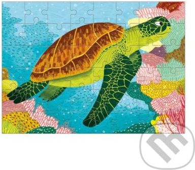 Puzzle mini: Morská korytnačka - Mudpuppy - obrázek 1
