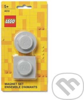 LEGO magnetky, set 2 ks - LIGHT GRAY - LEGO - obrázek 1