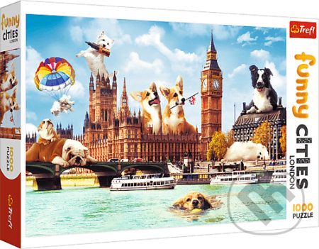 Crazy City - Psy v Londýne - Trefl - obrázek 1