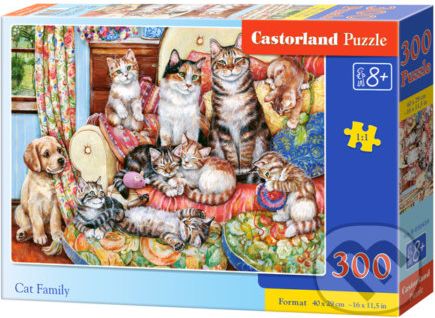 Cat Family - Castorland - obrázek 1