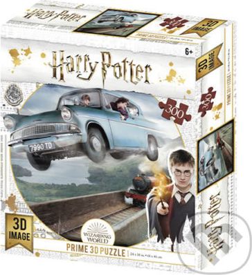 Harry Potter 3D puzzle - Ford Anglia - CubicFun - obrázek 1