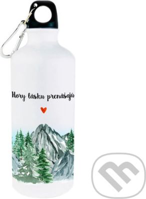 Smaltovaná fľaša Hory lásku prenášajú - Ľúbené - obrázek 1