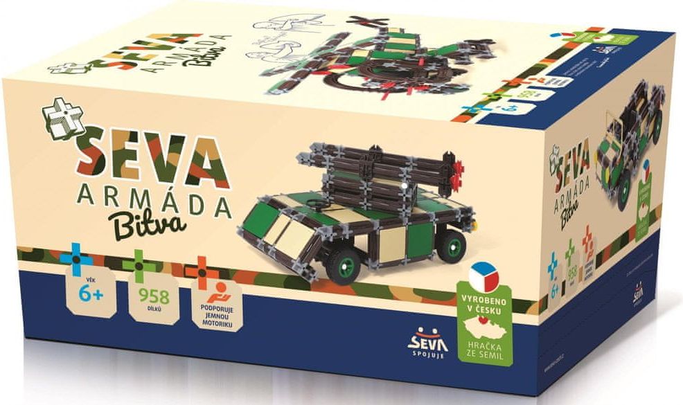 Seva Stavebnice Armáda Jumbo – Bitva - obrázek 1