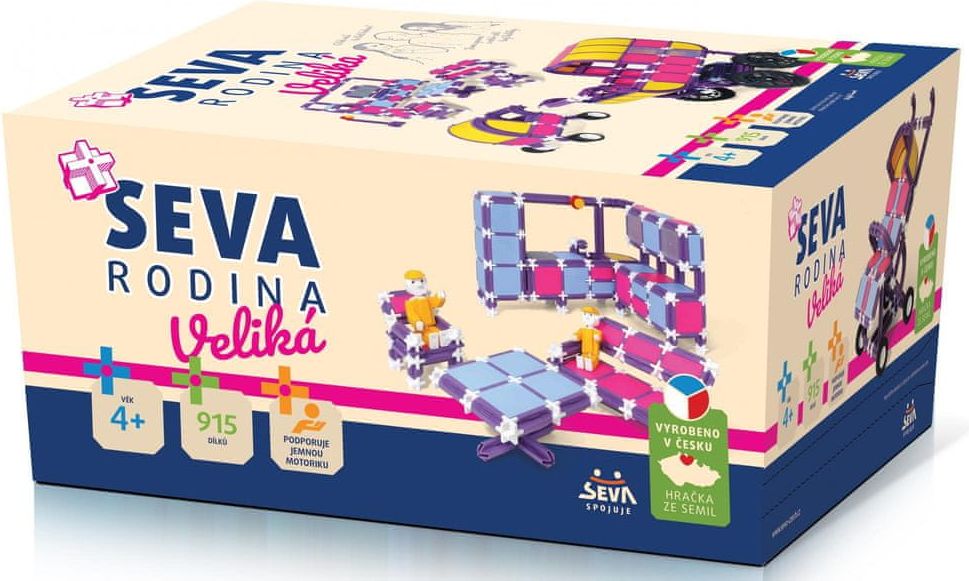 Seva Stavebnice Rodina Jumbo – Veliká - obrázek 1