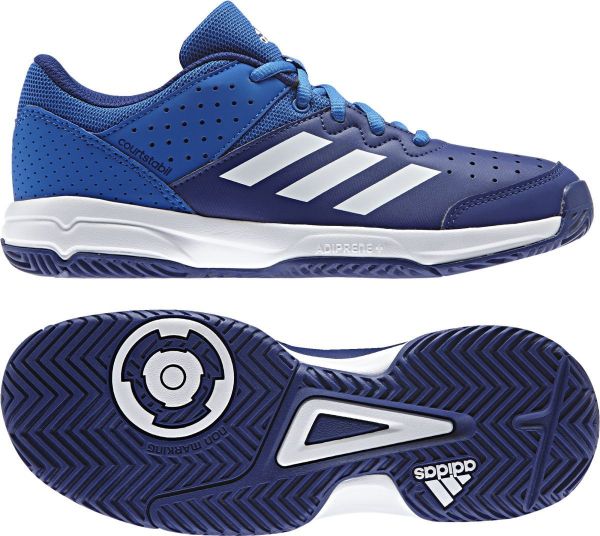 Adidas Court Stabil Trainers Juniors blue/white - obrázek 1