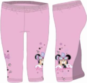 SETINO Dívčí krátké legíny Minnie Mouse - světle růžová - 104 / 3–4 let - obrázek 1