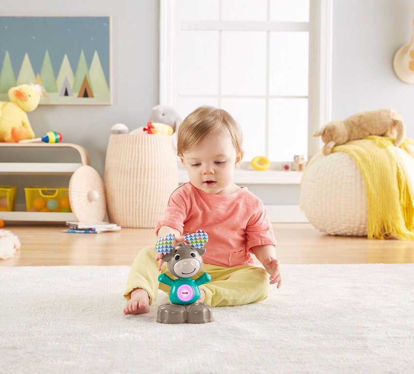 FISHER PRICE Baby Linkimals los mluvící naučný na baterie Světlo Zvuk - obrázek 2