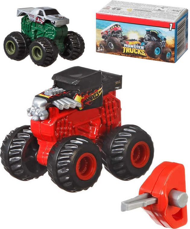 MATTEL HOT WHEELS Auto Monster Truck mini různé druhy s překvapením - obrázek 1