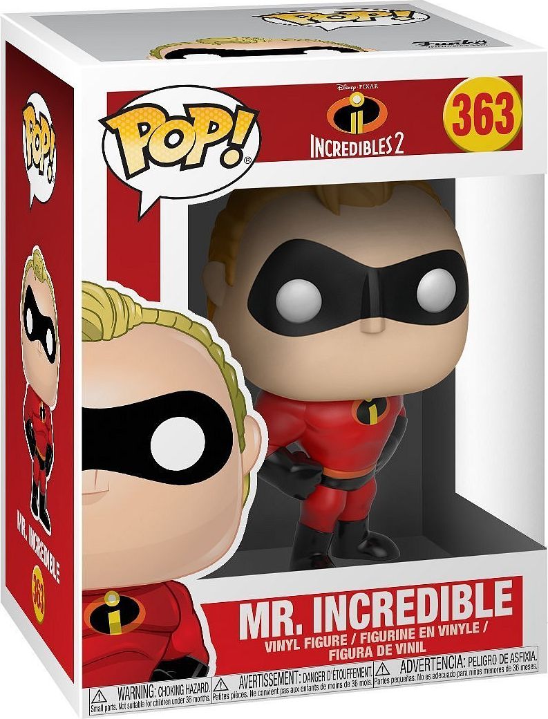 POP! Vinyl Disney: The Incredibles 2: Mr.Incredible - obrázek 6