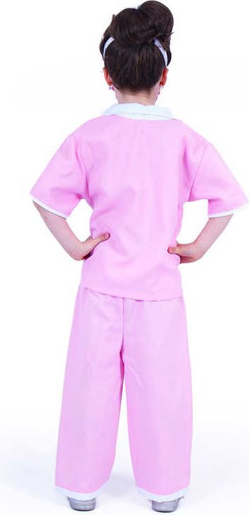 KARNEVAL Šaty veterinářka s rouškou vel.M (116-128 cm) 6-8 let Eko *KOSTÝM* - obrázek 2