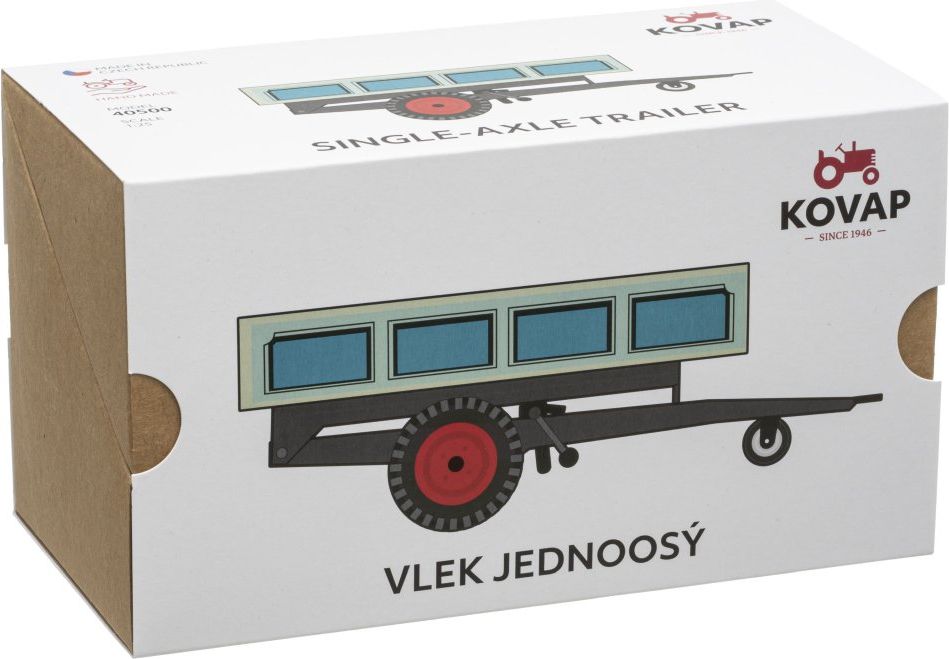KOVAP Vlek jednoosý - obrázek 5