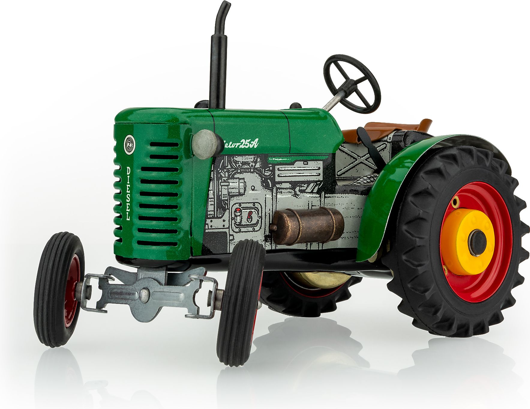 KOVAP Traktor ZETOR 25 A zelený - obrázek 1
