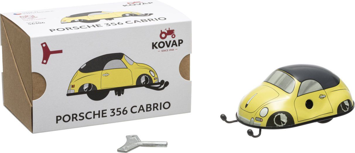 KOVAP Porsche 356 žluté - obrázek 5