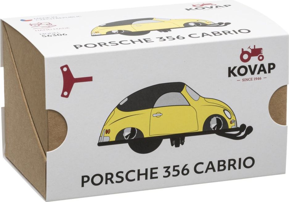 KOVAP Porsche 356 žluté - obrázek 6