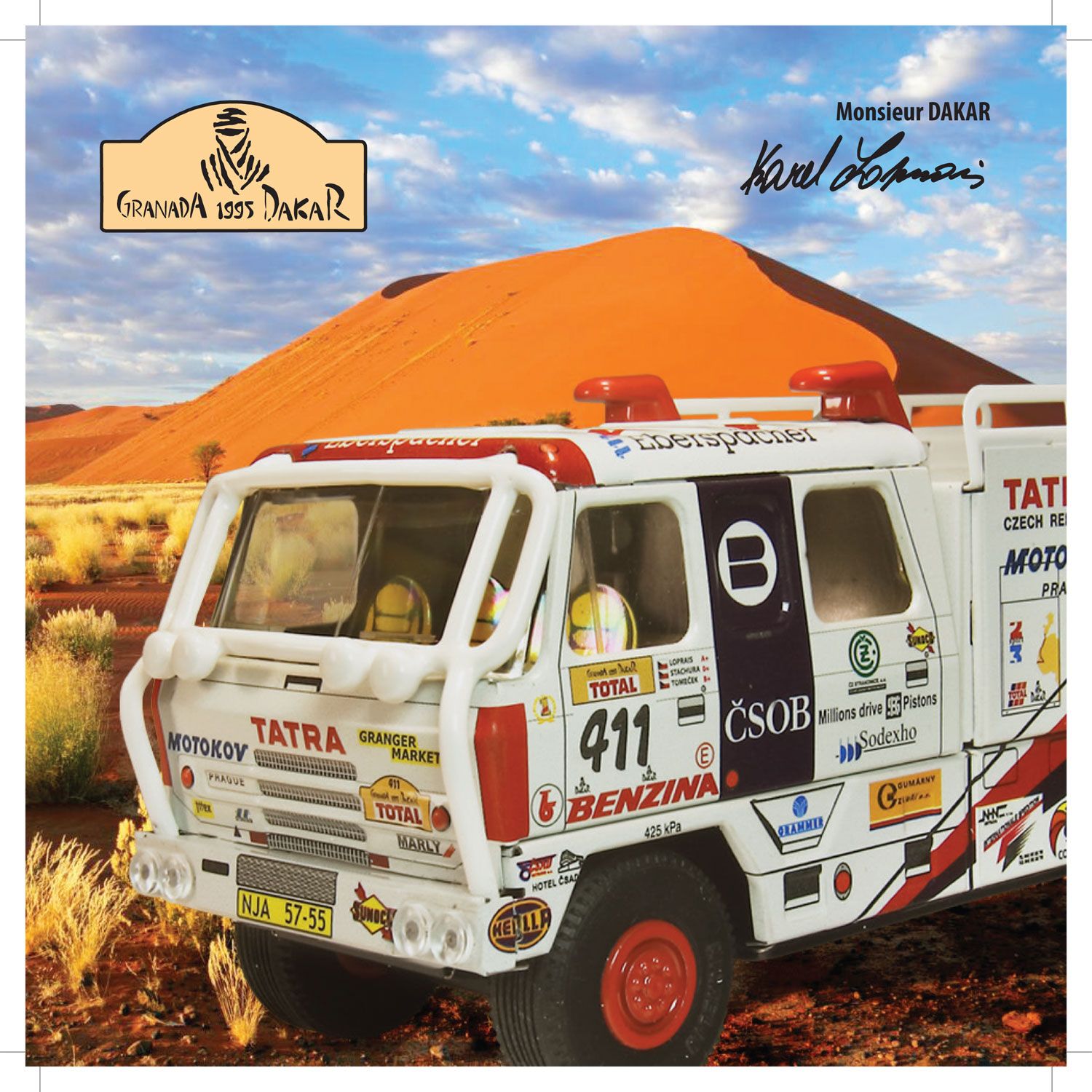 Kovap Tatra 815 HAS Granada – Dakar 1995 - obrázek 1
