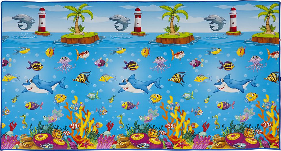 Scarlett dětský kobereček Mořský svět - 120 x 200 cm - obrázek 1
