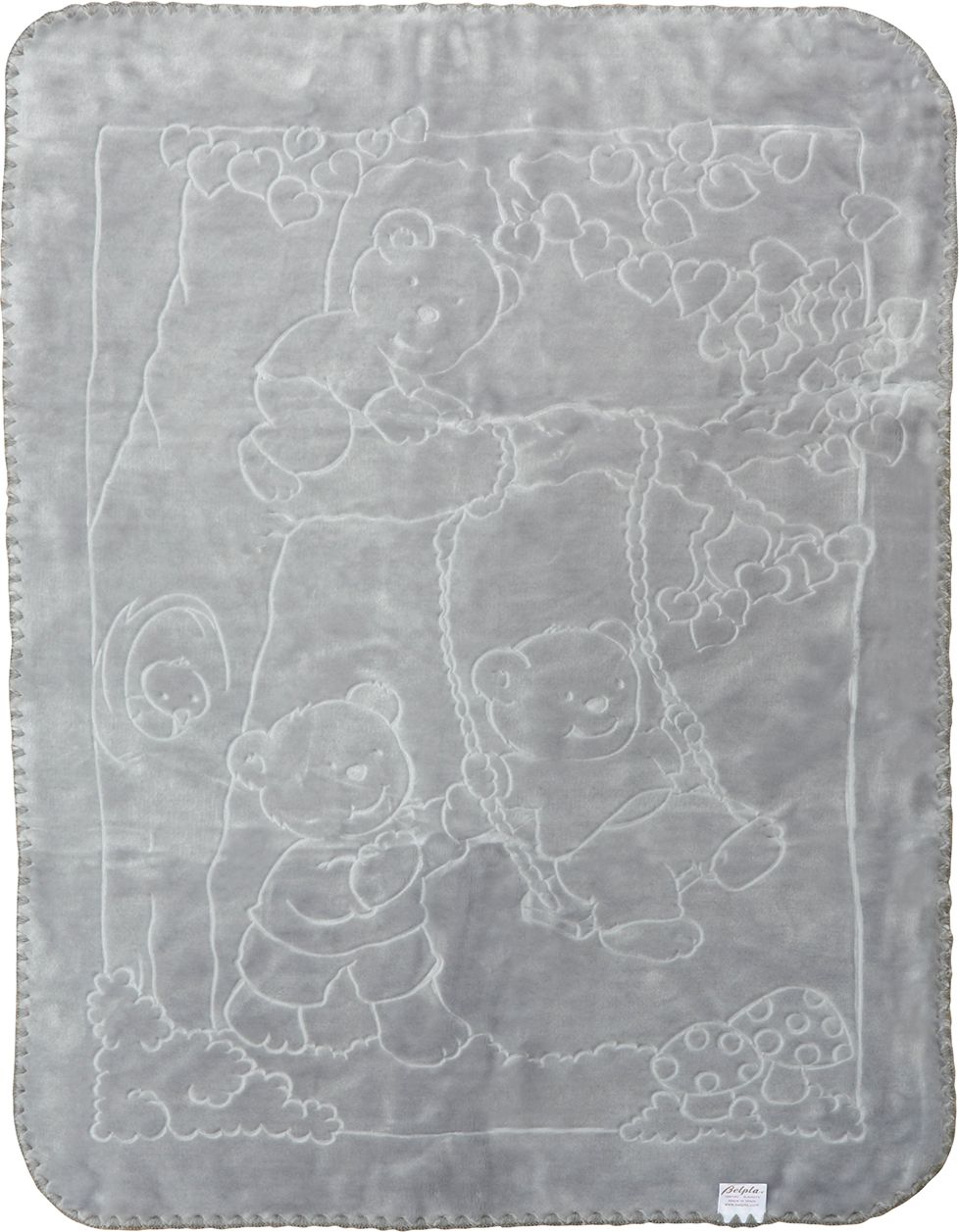 Španělská deka 517 - šedá, 80 x 110 cm - obrázek 1