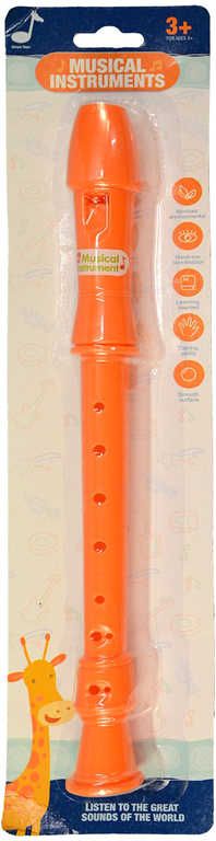 Lamps Flétna plastová dětská 32cm 4 barvy *HUDEBNÍ NÁSTROJE* - obrázek 3