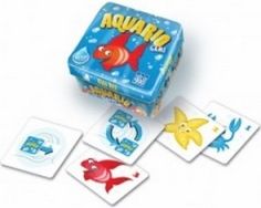 Aquario společenská hra v krabičce 13x13x7,5cm - obrázek 1