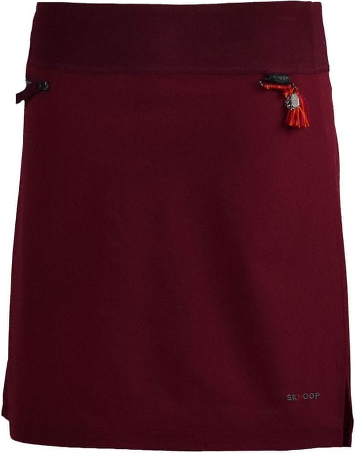 SKHOOP Funkční sukně s vnitřními šortkami Outdoor Skort henna red S/36 - obrázek 1