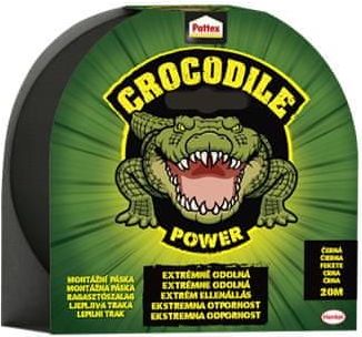 Henkel Lepicí páska "Pattex Crocodile", černá, 48 mm x 20 m - obrázek 1