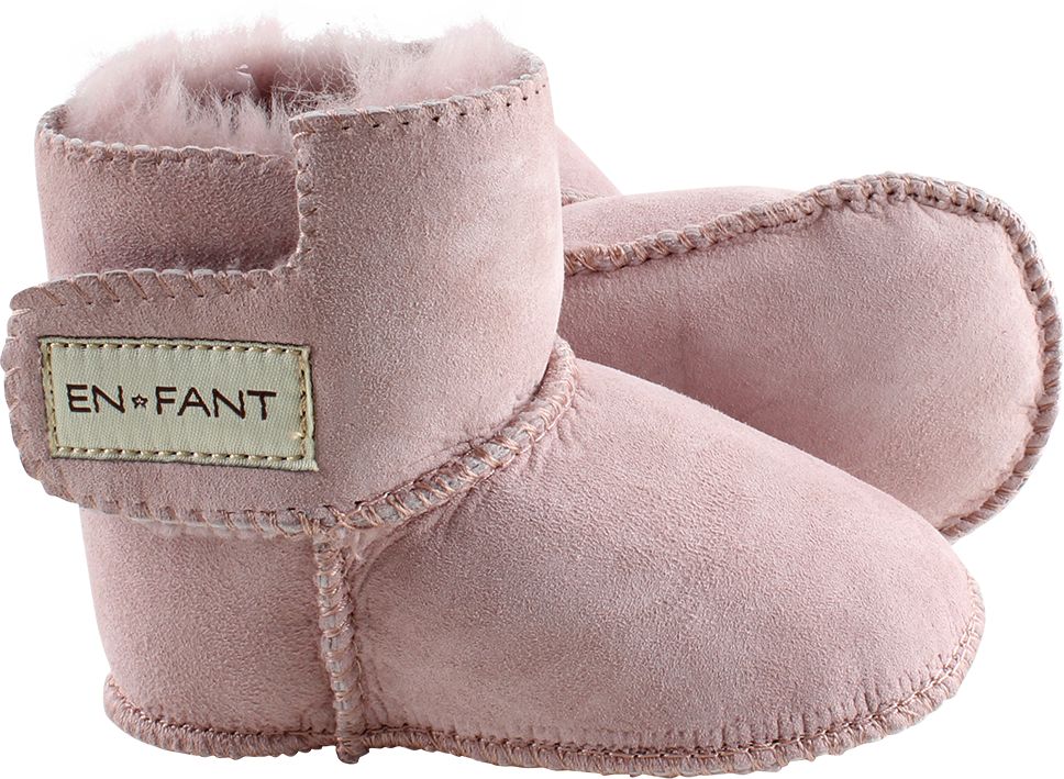 En Fant dětské kožené capáčky s kožíškem 811840-103 Boty: S / 18 - 19 - obrázek 2