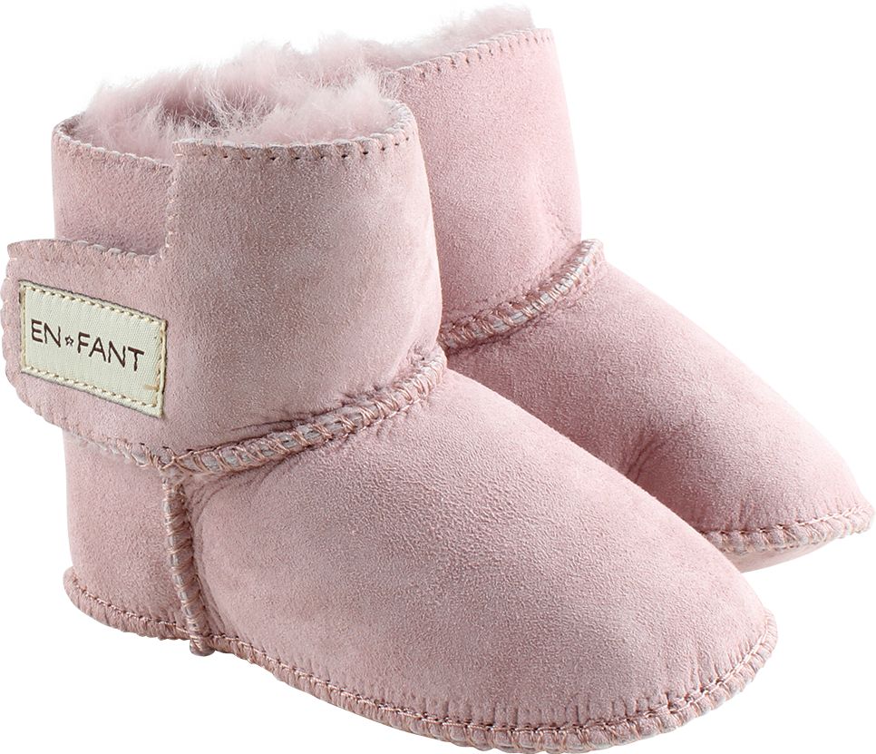 En Fant dětské kožené capáčky s kožíškem 811840-103 Boty: S / 18 - 19 - obrázek 6